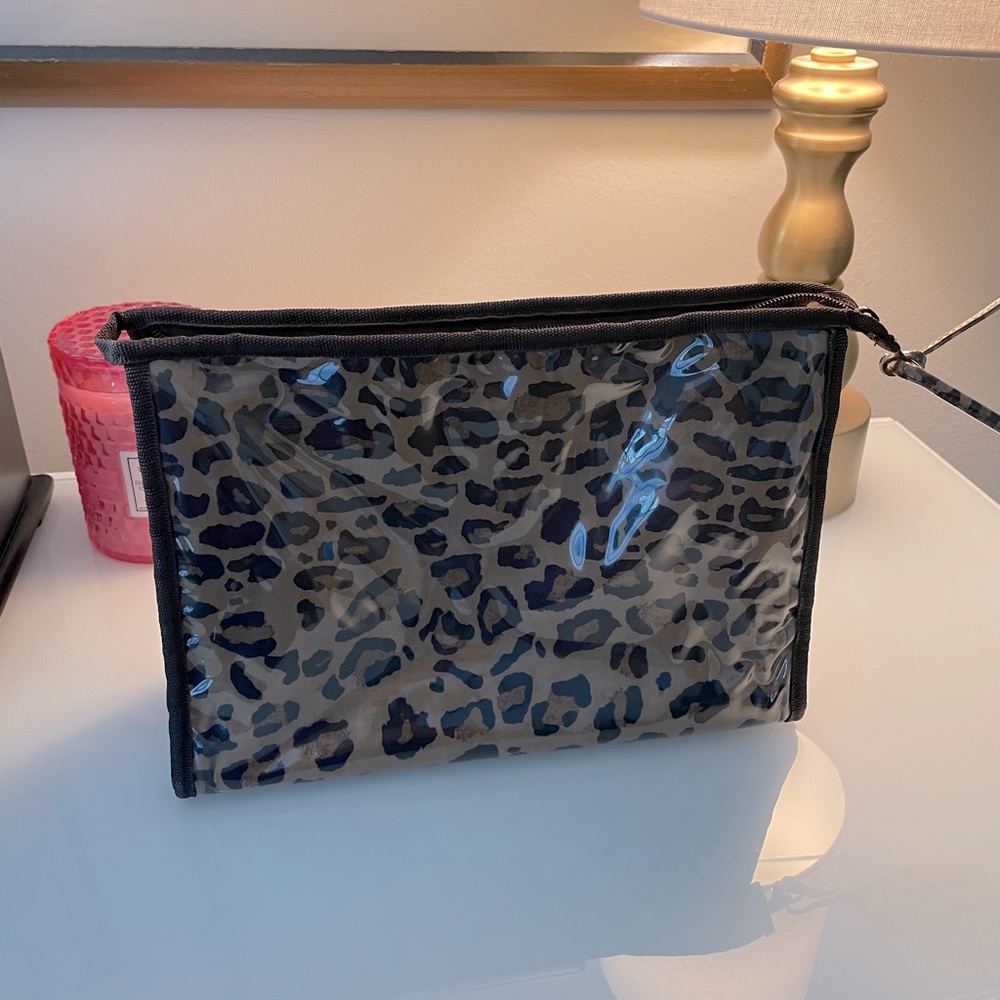 Leopard Print Toiletry Travel Bag